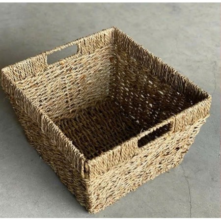 Handicraft : Giỏ Đựng Đồ Làm Từ Sợi Cói và Lục Bình